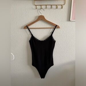 American Eagle Outfitters waffle tank bodysuit